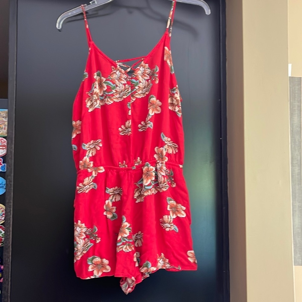 Cute floral romper